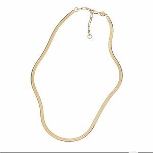 $187 Jennifer Zeuner Necklace 14k yellow gold‎ IP plating